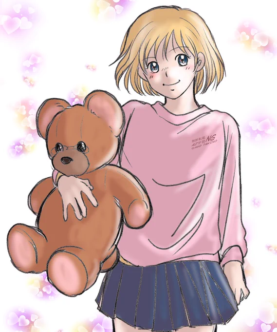 突然ですが、プリンはかためが好き←今夜のご褒美デザートでした漫画11ページ目は馬車とモブシーンなので、またテンション下がってます明日の朝活で頑張るか過去絵のぬいぐるみ大好き女子 
