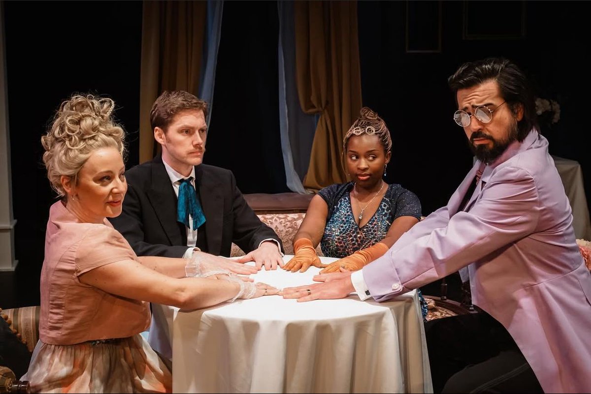 Only 6 more chances to catch Blithe Spirit at Hope Mill Theatre! 👻

Hope Mill favourites HER Productions (Vignettes, Taming of the Shrew) are back this February with a fierce, funny and feminist twist on the Noel Coward classic, Blithe Spirit.

🎟️ hopemilltheatre.co.uk/event/blithe-s…
