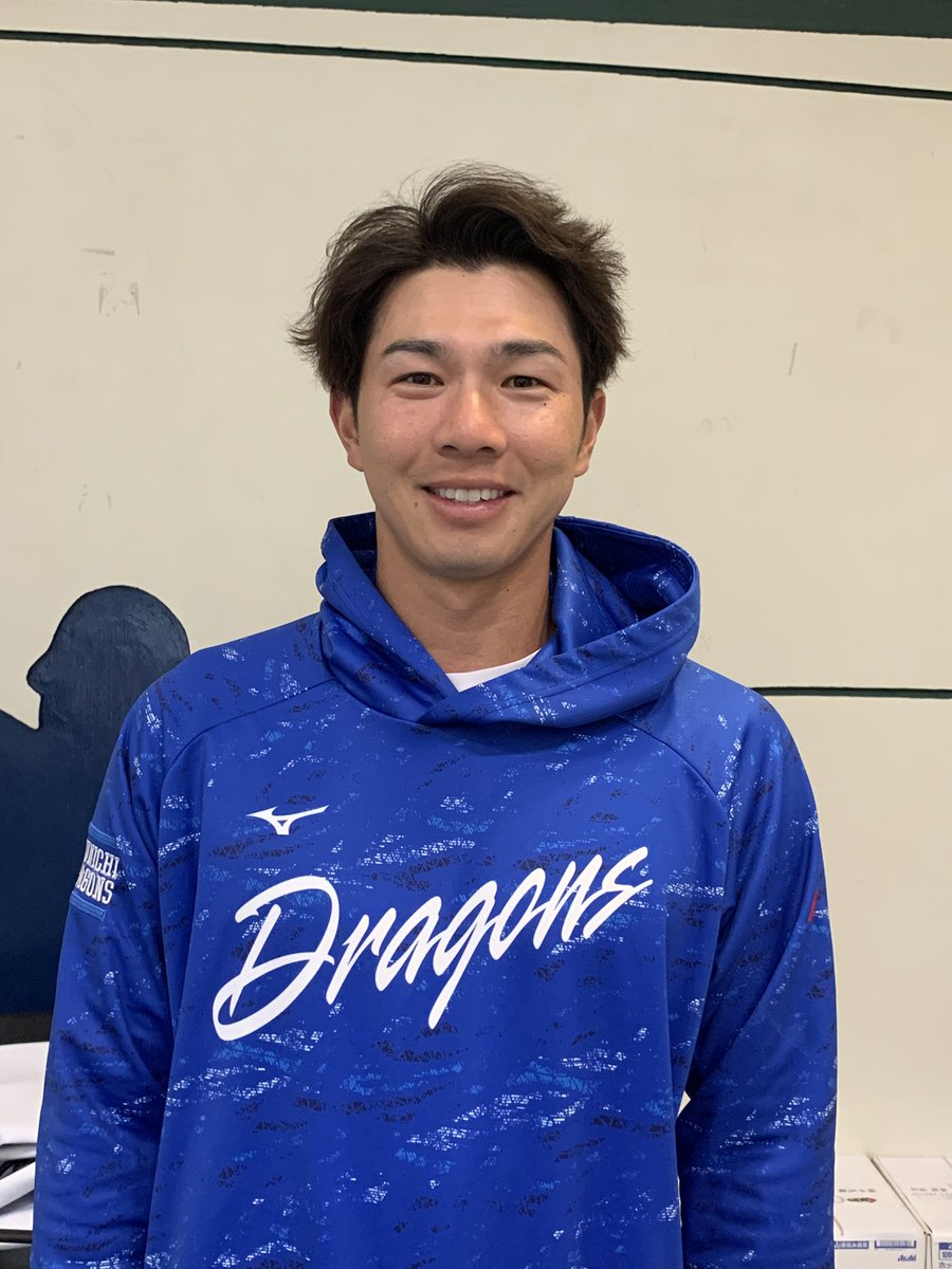 福永選手に待望のキャンプ第一号！ 頼れる打の首軸！ 今年も期待大です