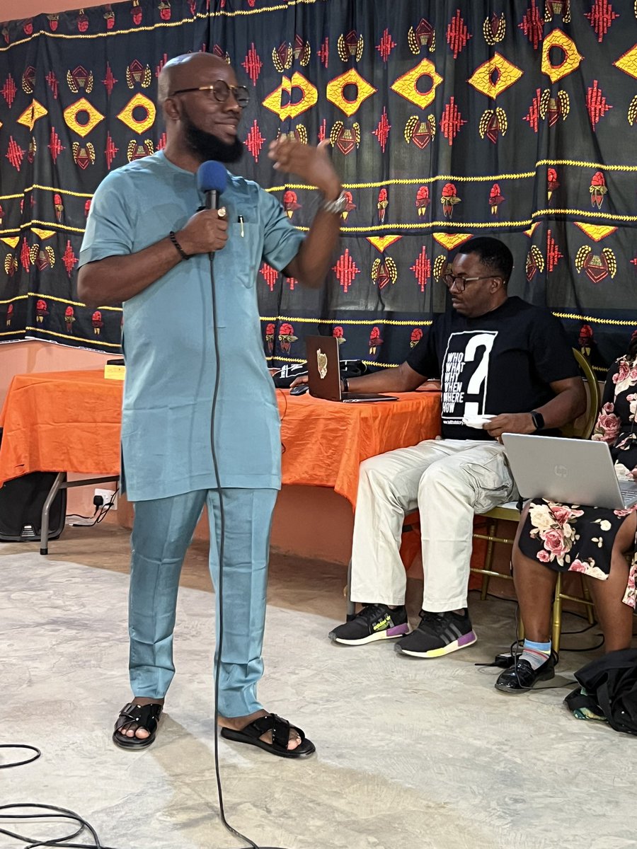 The right to life is highly threatened in any nation where there in no food security/sovereignty — <a href="/InibeheEffiong/">Inibehe Effiong</a> at #TeamBuilding of <a href="/EcoHomef/">Health of Mother Earth</a>