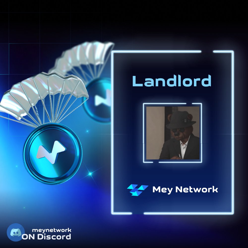 Go get the Og Role on <a href="/Mey_Network/">Mey Network</a> Doscord

Closing soon

Gl