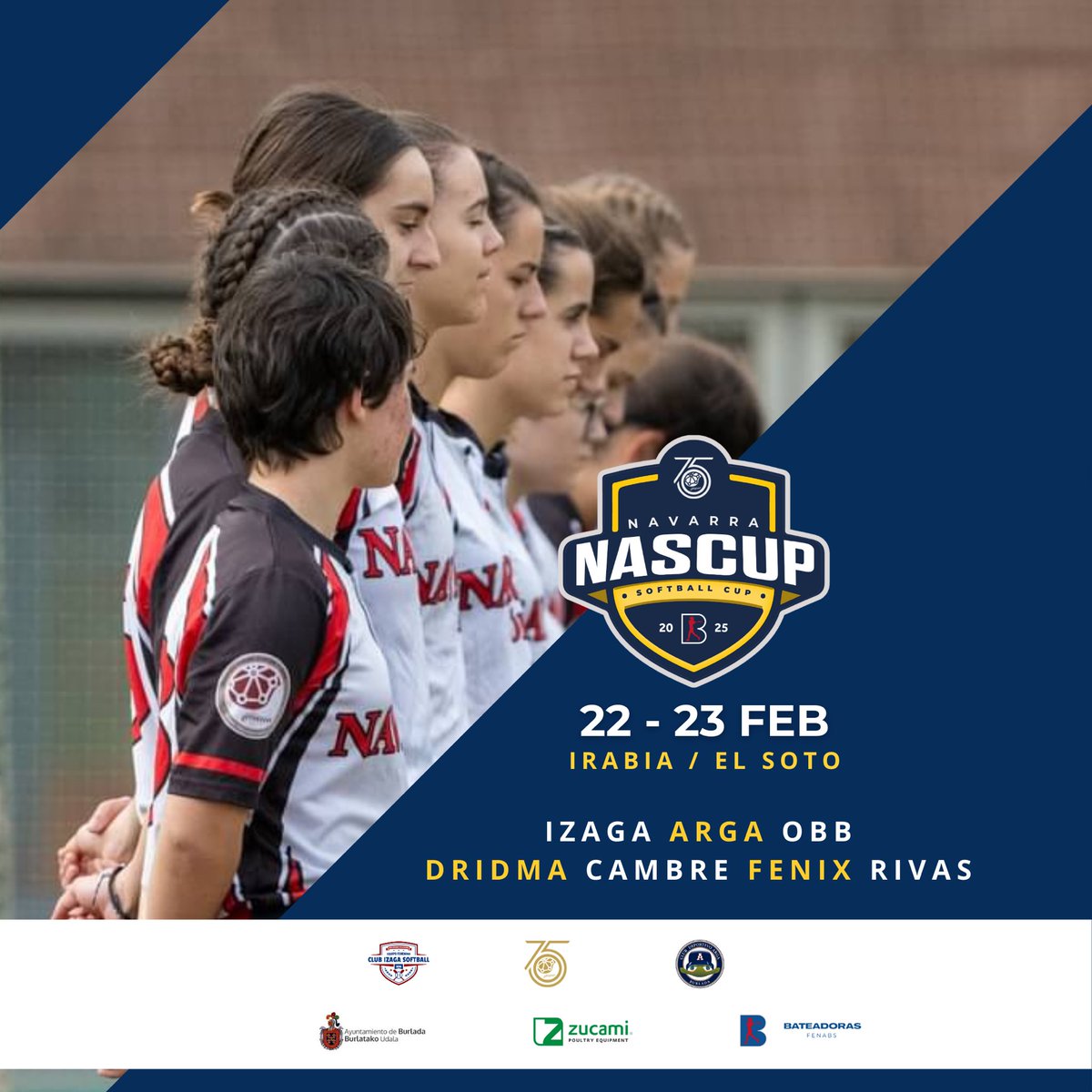 Este fin de semana vuelve el mejor sófbol a nuestra Comunidad, con la segunda edición de la Nascup.
¡Os esperamos en el campo!

#nascup #sofbol #softball #FENABS