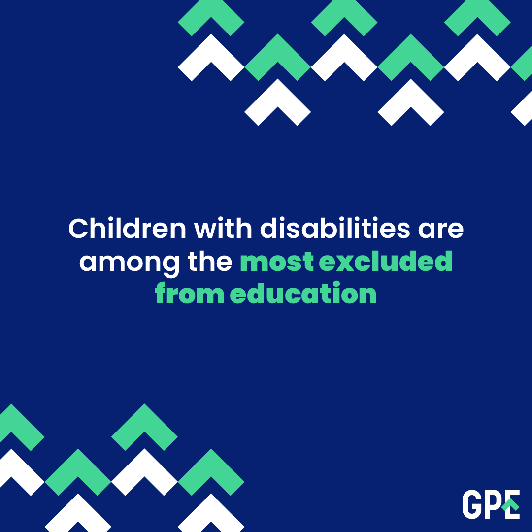 1 in 10 of all children worldwide have disabilities, according to <a href="/UNICEF/">UNICEF</a>

Making sure every child with a disability can benefit from a quality education is central to:

✅ reducing poverty
✅ improving health
✅ securing incomes &amp; livelihoods

#FundEducation