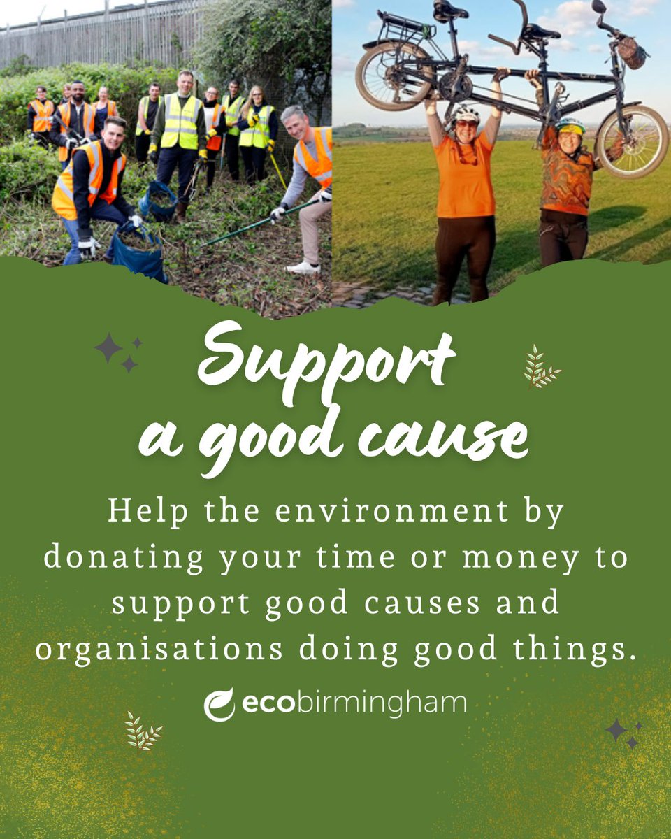 This week, we’re exploring ways to help the environment by supporting good causes. By donating your time or money, or sharing their story, you can make a difference.

Find out more: 
🔗 ecobirmingham.com/2025/01/07/liv…

🌎💚

#charitywork #voluntarywork #volunteering #fundraising <a href="/BVSC/">Birmingham Voluntary Service Council</a>