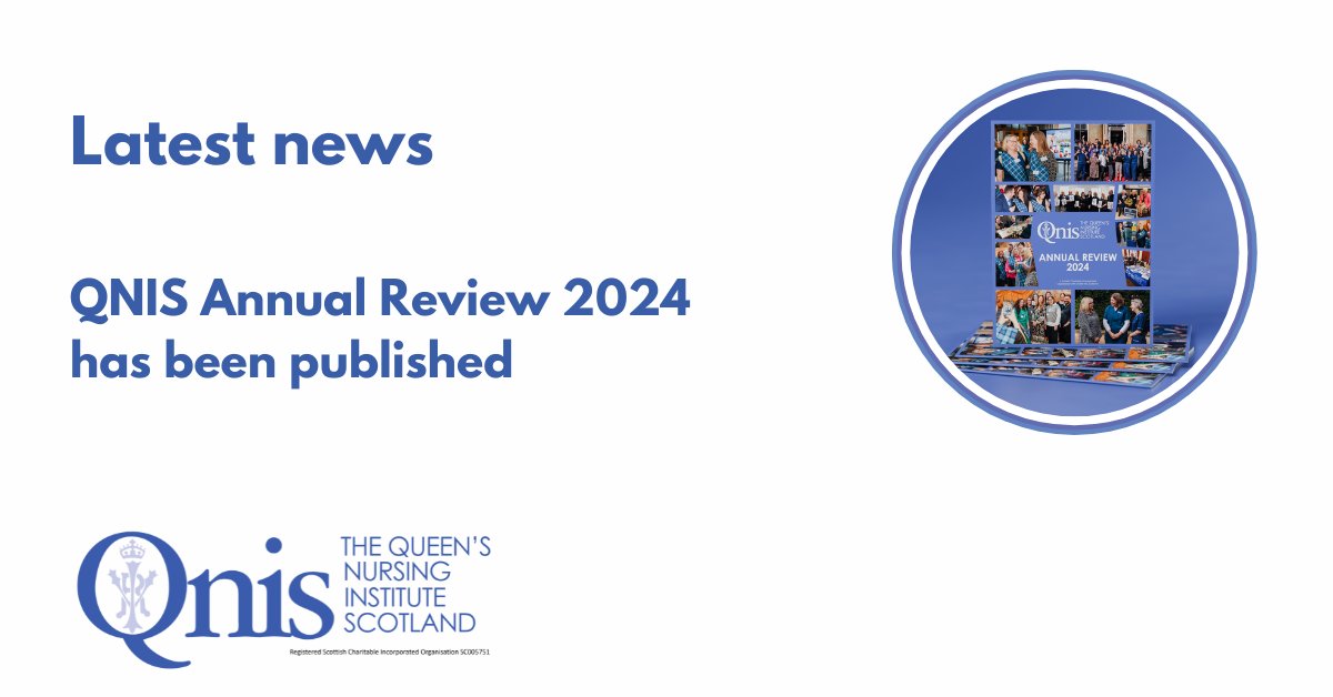 QNI_Scotland's tweet photo. Have you seen our QNIS Annual Review 2024?

From celebrating 135 years of community nursing to welcoming our new Chief Executive, Sarah Doyle, there’s so much to read about. 

Click here to access the full review: 
https://t.co/06cQFMxzvi 

#CommunityNurses #HealthEquity https://t.co/nS8Py0N7yb