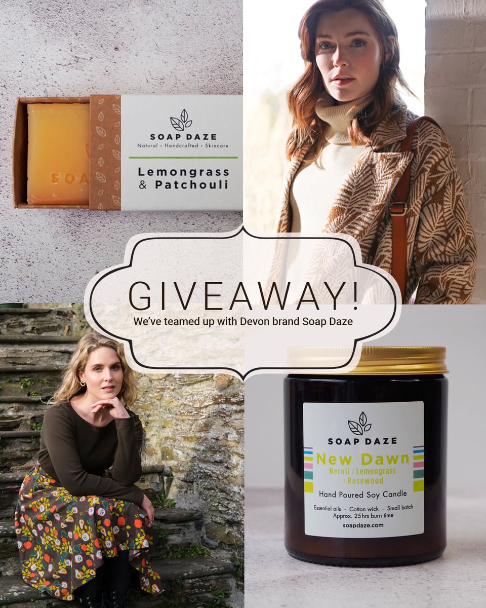 Giveaway on instagram with sustainable Cornish clothing brand <a href="/nomadsclothing/">Nomads Clothing</a> and me. I’m @soapdazedevon on insta x