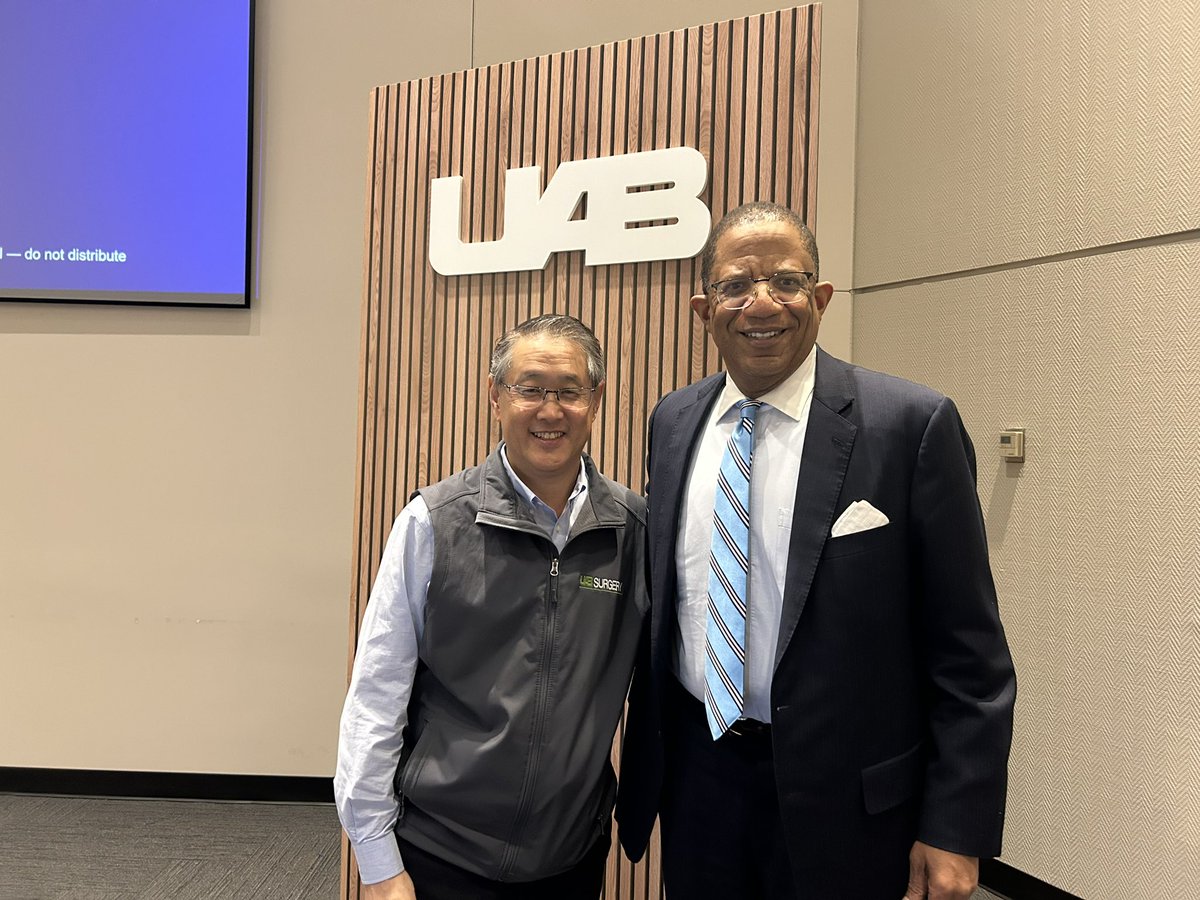 UAB Surgery (@uabsurgery) on Twitter photo The 10th annual Kirby I. Bland Lectureship feat. former Dean of <a href="/UABHeersink/">UAB Heersink School of Medicine</a> and current President & CEO of <a href="/MSKCancerCenter/">Memorial Sloan Kettering Cancer Center</a> - <a href="/DrVickersMSK/">Selwyn M. Vickers</a> ! It was a great homecoming event, and Dr. Vickers spoke about the legacy of excellence that UAB & MSK share. The 10th annual Kirby I. Bland Lectureship feat. former Dean of <a href="/UABHeersink/">UAB Heersink School of Medicine</a> and current President & CEO of <a href="/MSKCancerCenter/">Memorial Sloan Kettering Cancer Center</a> - <a href="/DrVickersMSK/">Selwyn M. Vickers</a> ! It was a great homecoming event, and Dr. Vickers spoke about the legacy of excellence that UAB & MSK share.