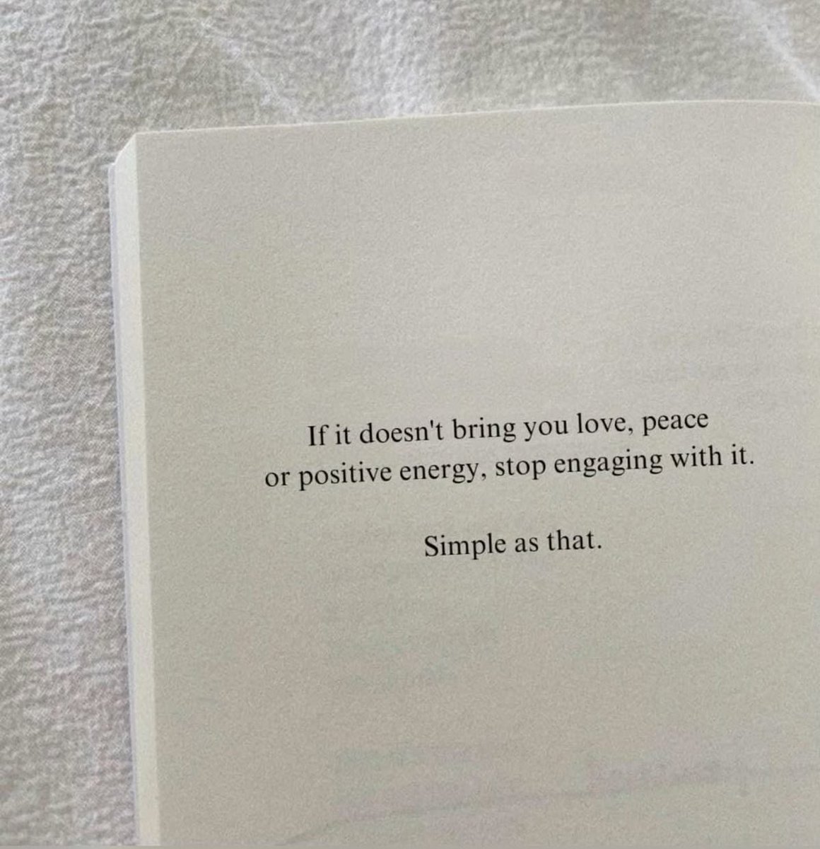 simple as that