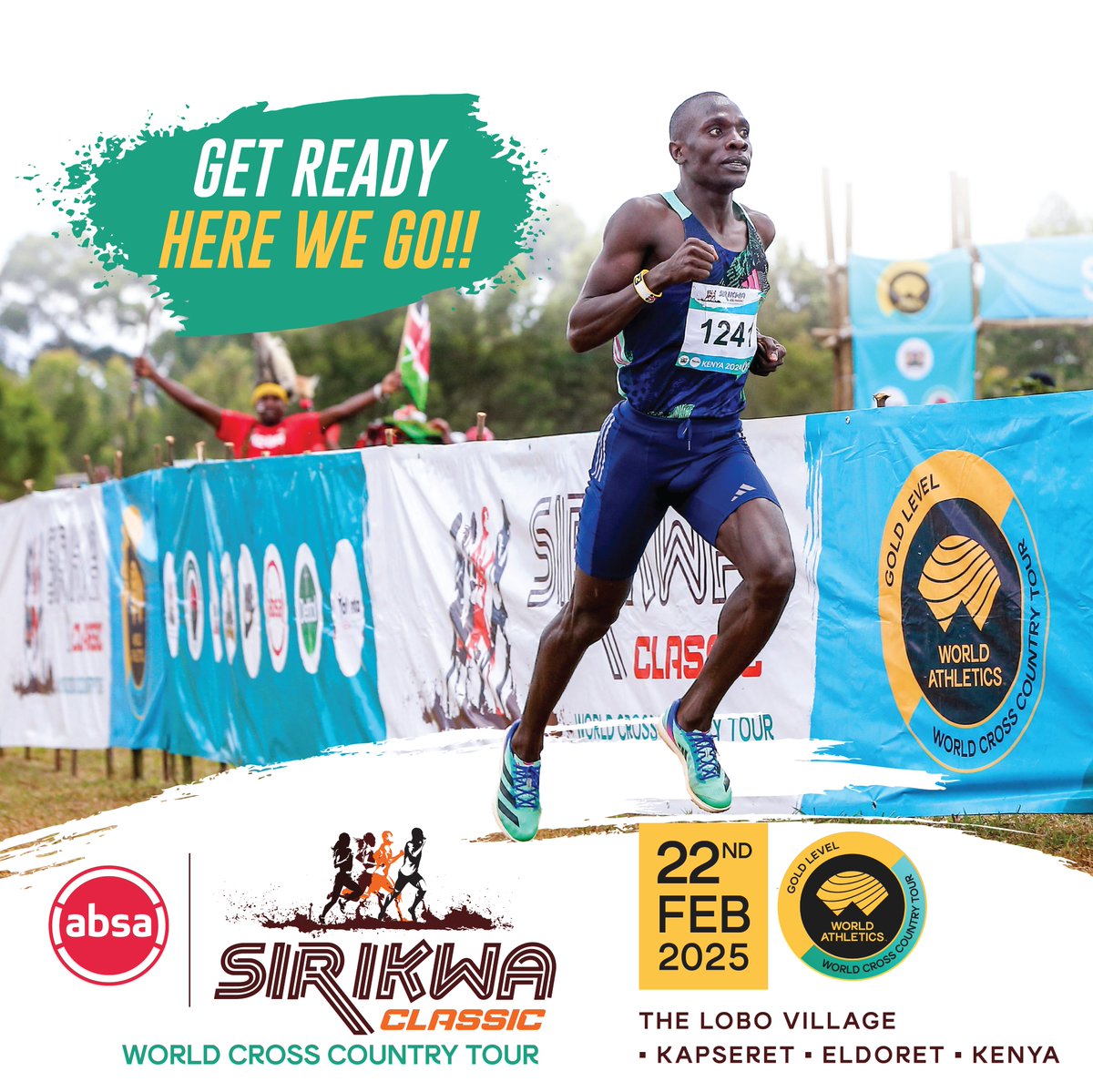 The energy is electric, the track is set, and it’s race day in Lobo Village! Time to show up and show out for the Absa Sirikwa Classic!
#AbsaSirikwaClassic #Athletics #Sirikwa2025
