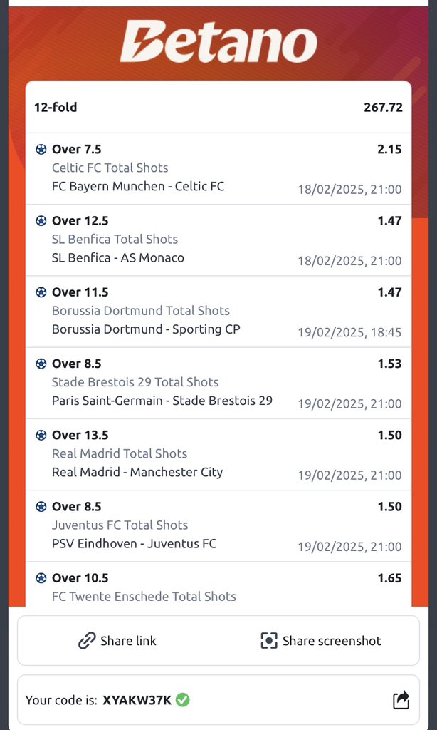 DavsmartMEDIA_1's tweet image. Never stop trying 
#Totalshot 
We are winning this ๐ฅ๐ฅ๐ฅ๐ฅ
#Code1 - BR3YR5H6 = 700 odds
#Code2 - 6L96RT5L = 400 odds
#Code3 - XYAKW37K = 200 odds
๐๐๐๐๐๐ฅ๐ฅ๐ฅ๐ฅ๐ฅ