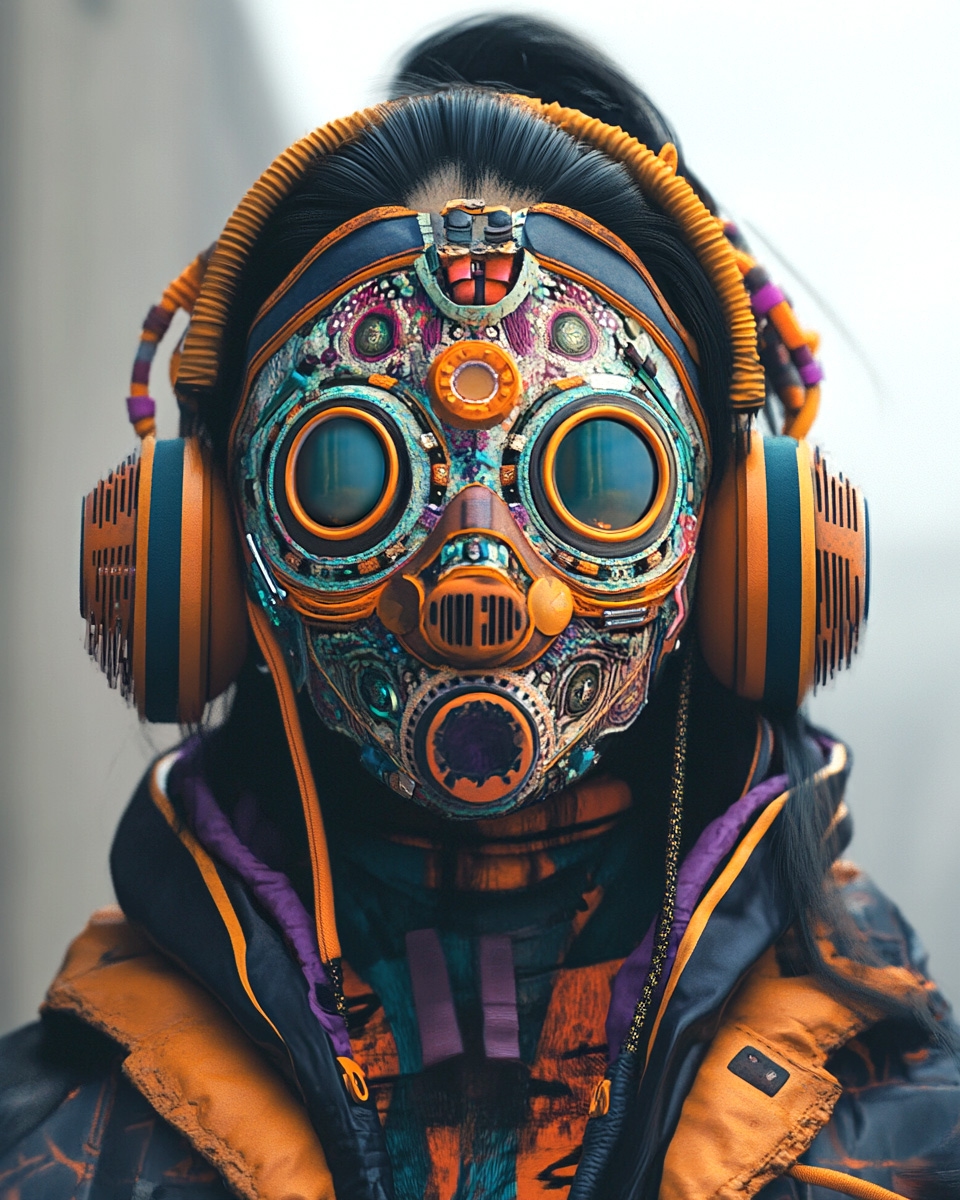 Cyberpunk Gangster Girl - Welcome to "TechnoRats"!

What will your cyberpunk gangs masks look like? What's your style? 

If you want you can comment with your own image! ⬇️⬇️