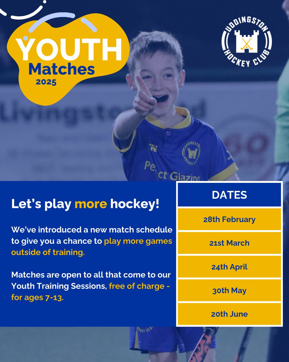 Looking to play more hockey? Our Youth Matches could be the answer!
Open to anyone aged 7-13 that attends our Youth training sessions, all you need to do is sign up via Youth Teamo!