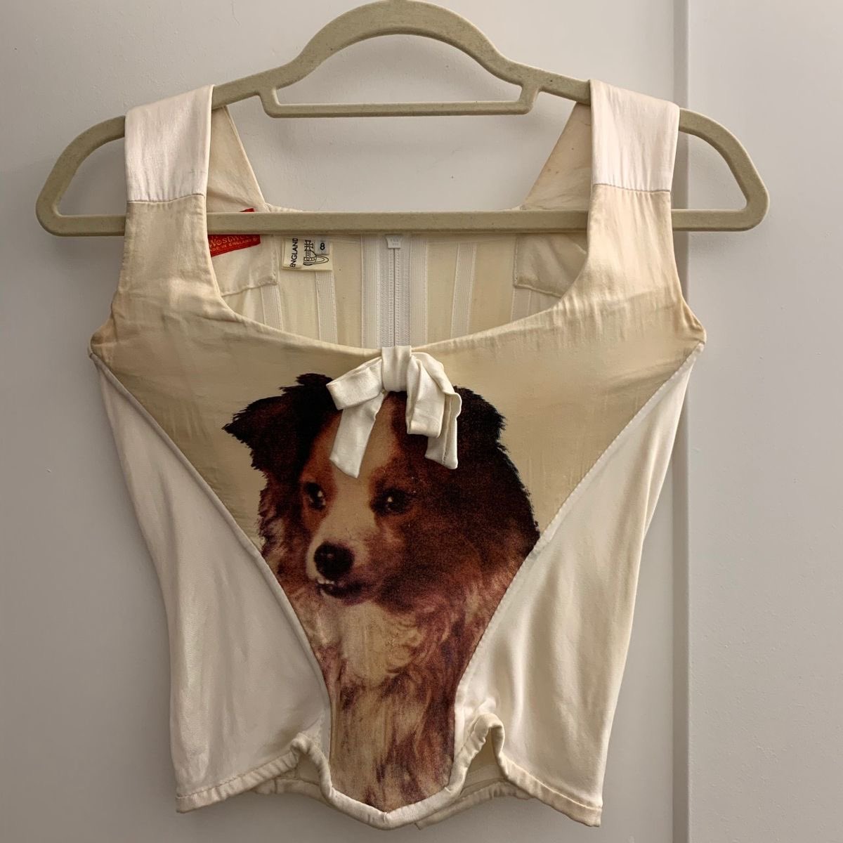 blusmarine's tweet image. vivienne westwood dog corset ✧