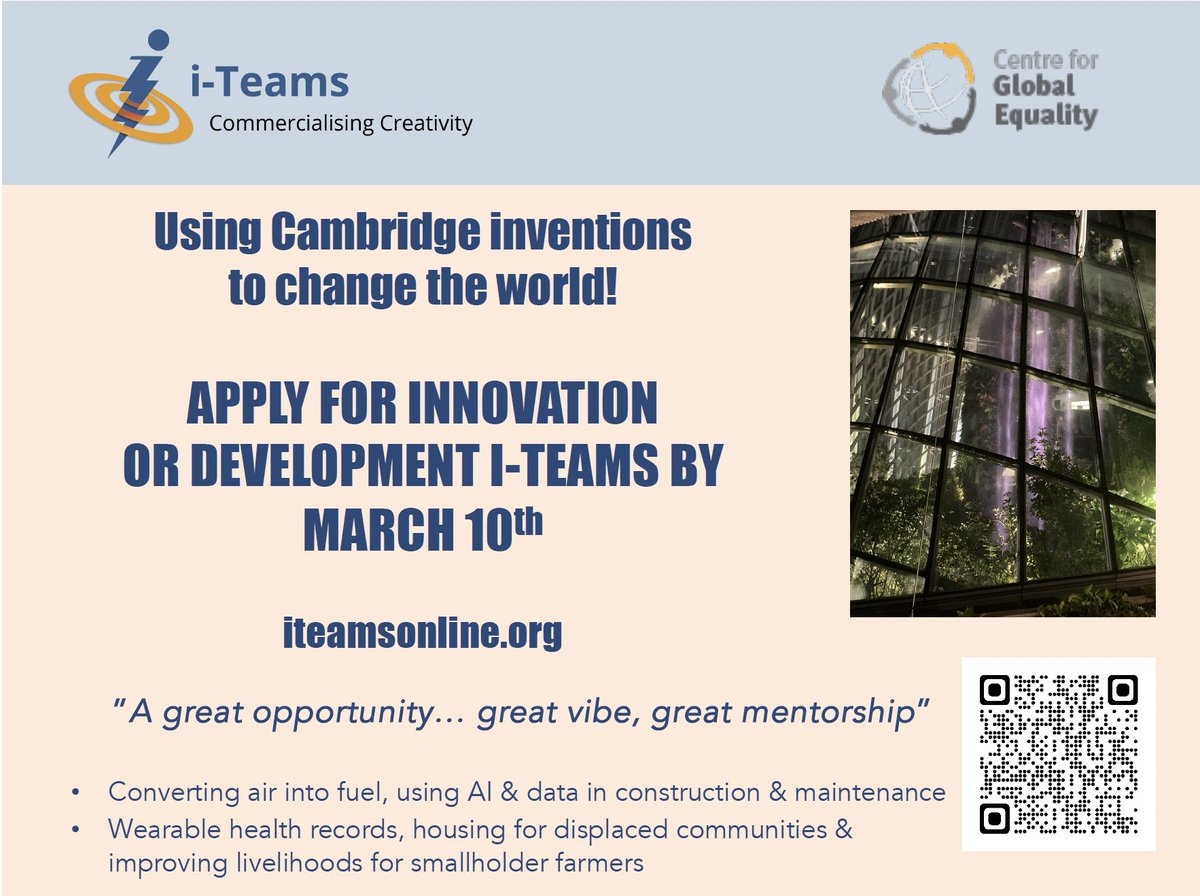 Cambridge i-Teams tweet media