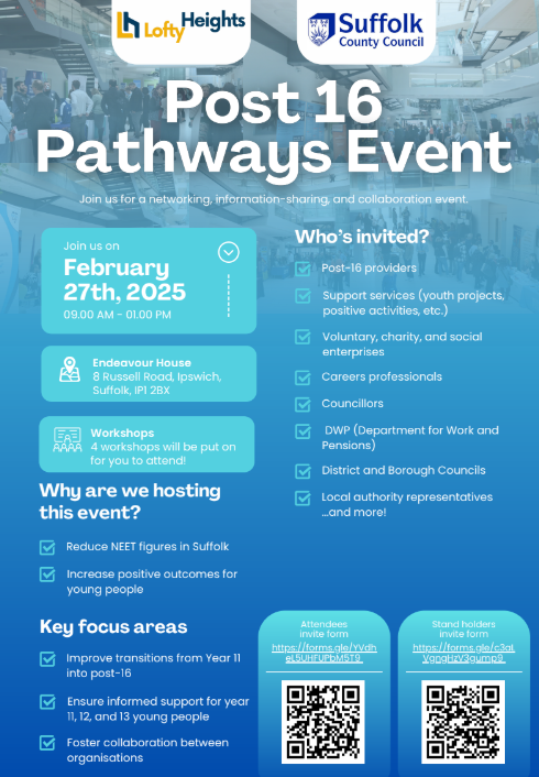 #FeelGoodFriday

Looking forward to attending this event next week in #Ipswich with many other local organisations!

Come along to find out more about #Kooth and how we can support young people's #mentalhealth &amp; #wellbeing in #suffolk

#Kooth
#MentalHealthMatters