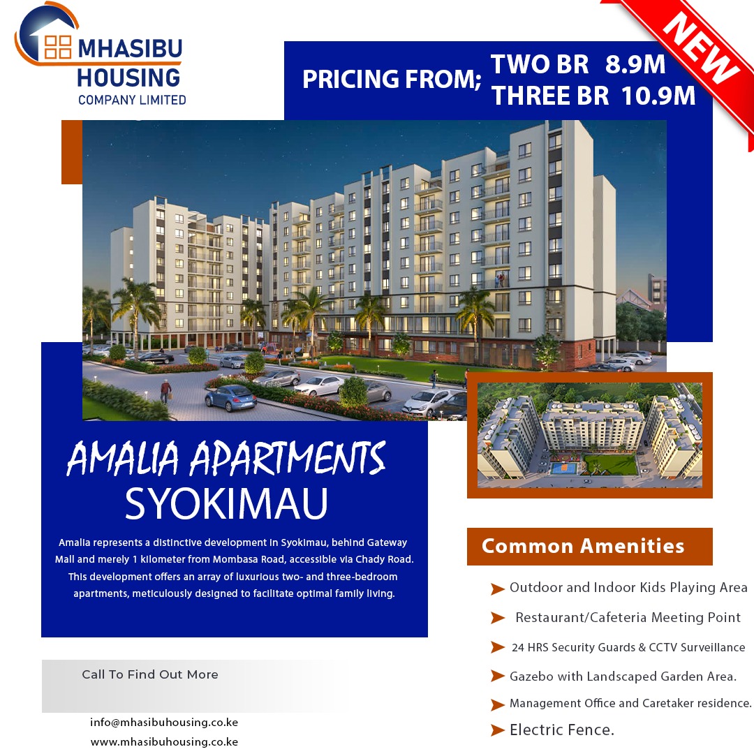 Oloofelix1's tweet image. New baby on board🤝
Your presence means a lot to us.

mhasibuhousing.co.ke