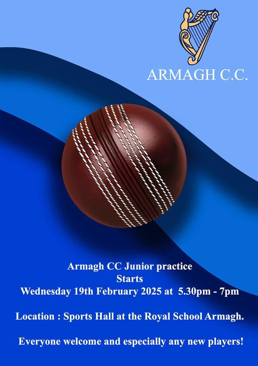 Practice for the 2025 season kicks off tomorrow at the Royal School Armagh Sports Hall.

Contact us for more details.

New players very welcome.