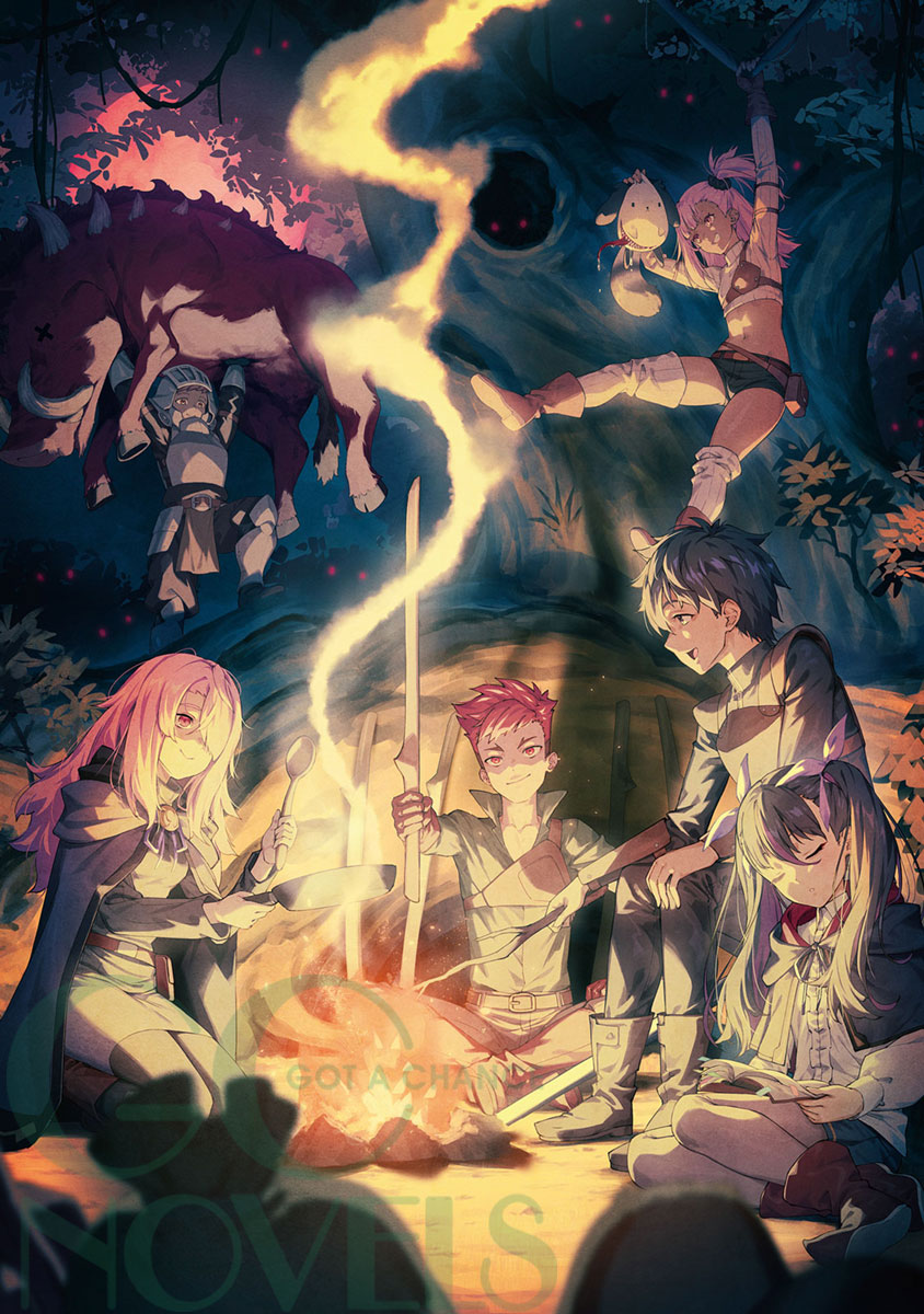 🌙カバーイラスト公開🔥／／ #GCノベルズ3月刊『#嘆きの亡霊 は冒険