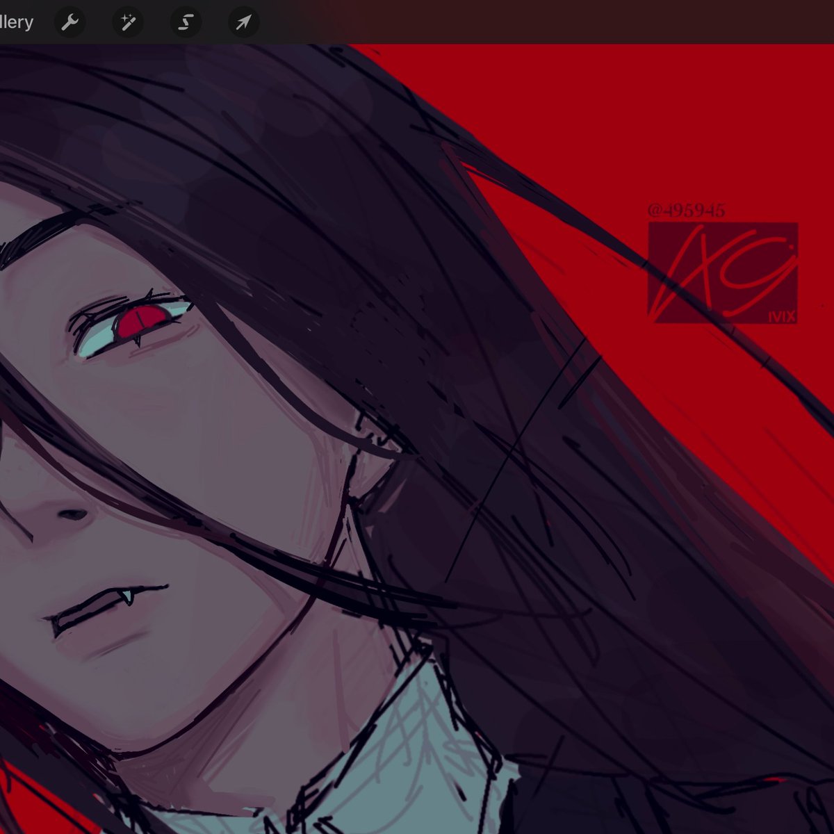 495945_'s tweet photo. @weuntaew (๑¯ω¯๑) here's my totally edgelord art https://t.co/Gk5lGqp8NI