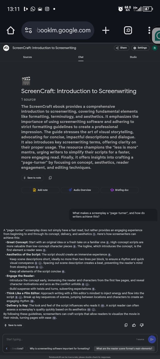 ALX AI starter kit on Personalized AI Research Assistant .

NotbookLM is a growing AI personal assistant that helps summarize bulky materials into a simple and more digestible content. The amazing thing is that, it can also be converted to audio - a podcast conversation
#ALX_AiSK