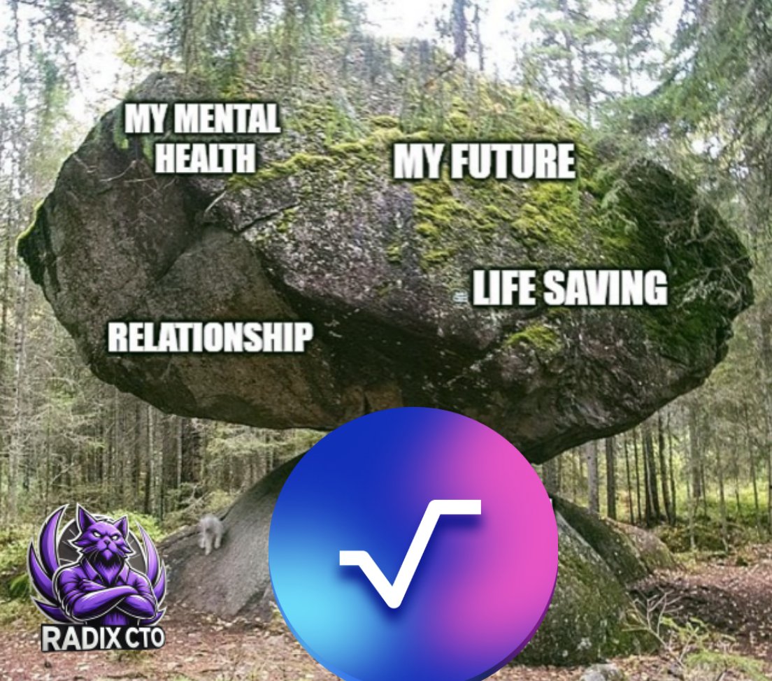 RadixCTO's tweet photo. Radix: The only thing holding it all together. ποΈπ
DeFi without congestion, front-running, or sleepless nights. If you're not on Radix yet... are you even holding on? ππ₯ #RadicallyDifferent #RadixCTO https://t.co/elXqKfJZKU