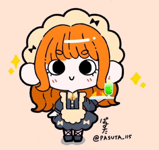 PASUTA_115's tweet image. かわかわメイドさん😊

#オリジナルイラスト 
#絵柄が好みって人にフォローされたい 
#オリジナルキャラクター