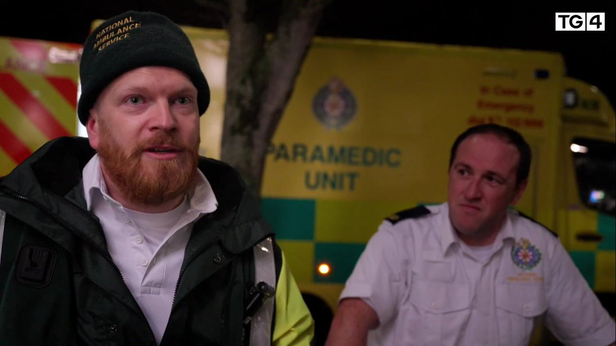 Bhí Paramedics Domhnall agus Kevin ar fheabhas sa <a href="/TG4TV/">TG4</a>  scannán 'Oíche i gCorcaigh', highlighting the incredible work our crews do every night.

If you missed it teigh chuig bit.ly/4icZWsr

Maith sibh! 👏👏👏
