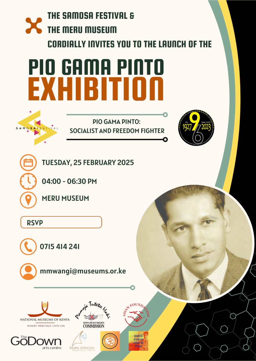 SAMOSA Festival (@samosafestival) on Twitter photo Pinto on the prowl again. This time in Meru. Come for the opening on 25 February 2025 at the Meru Museum. Entry FREE. <a href="/AwaazMagazine/">Awaaz Magazine</a> <a href="/museumsofkenya/">National Museums of Kenya</a> <a href="/thekhrc/">KHRC</a> <a href="/GoDownArts/">GoDown Arts Centre</a> <a href="/MeruCounty012/">MeruCountyGovernment</a> <a href="/merucountytv/">MERU COUNTY TV KENYA</a> <a href="/MeruPress/">Meru Press Club</a> Pinto on the prowl again. This time in Meru. Come for the opening on 25 February 2025 at the Meru Museum. Entry FREE. <a href="/AwaazMagazine/">Awaaz Magazine</a> <a href="/museumsofkenya/">National Museums of Kenya</a> <a href="/thekhrc/">KHRC</a> <a href="/GoDownArts/">GoDown Arts Centre</a> <a href="/MeruCounty012/">MeruCountyGovernment</a> <a href="/merucountytv/">MERU COUNTY TV KENYA</a> <a href="/MeruPress/">Meru Press Club</a>