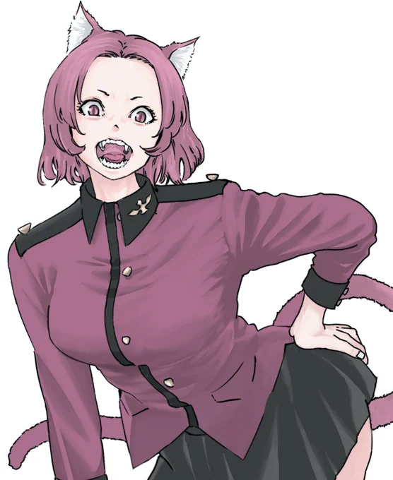 #見た人も無言でなにかケモ耳をあげる 