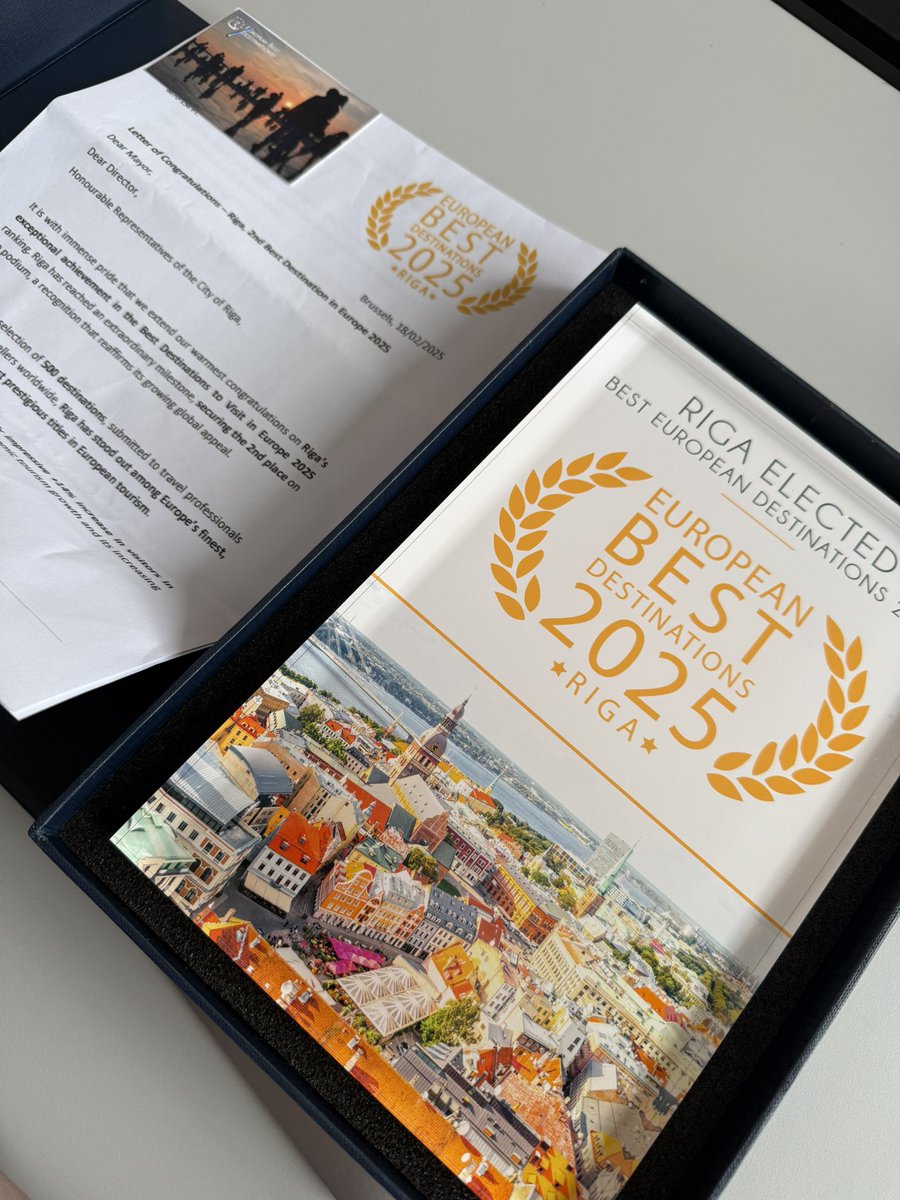 Šodien saņēmām divas lieliskas ziņas: tūrisma gadu noslēdzam ar 15,8% pieaugumu salīdzinājumā ar iepriekšējo gadu. Reālais tūristu skaits ir vismaz par 20% lielāks, jo dati neietver īstermiņa īres dzīvokļus.
Tāpat Rīga ir saņēmusi prestižu apbalvojumu kā otrā labākā Eiropas