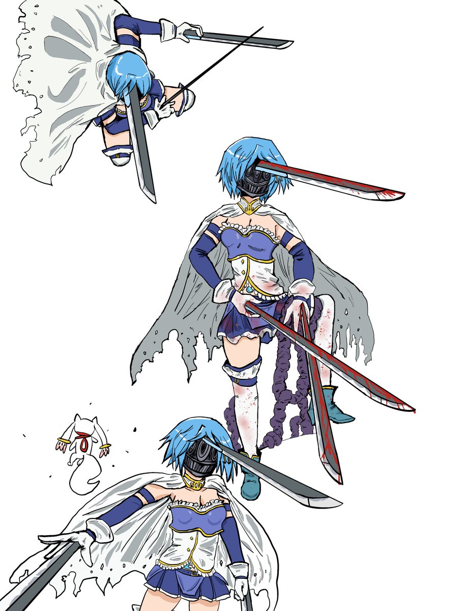 Darkmangomania's tweet photo. 魔人化さやか https://t.co/R3OmDc5qIG