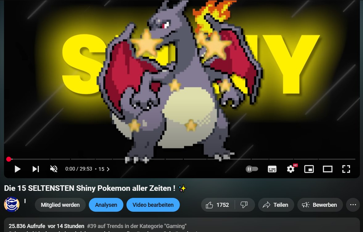 Das gestrige Video hat es dank euch in die YouTube-Trends geschafft 🔥 

Vielen Dank an jeden der wieder einmal reingeschaut hat ♥️

Leider bin ich die Tage etwas beschäftigt, daher gehen Streams erst am Donnerstag, spätestens Samstag weiter. Dann wird die NASlocke beendet 👃