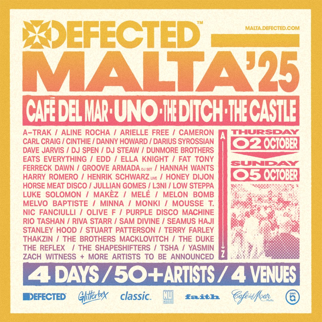☀️☀️☀️ Malta ☀️☀️☀️
<a href="/DefectedRecords/">Defected Records</a>