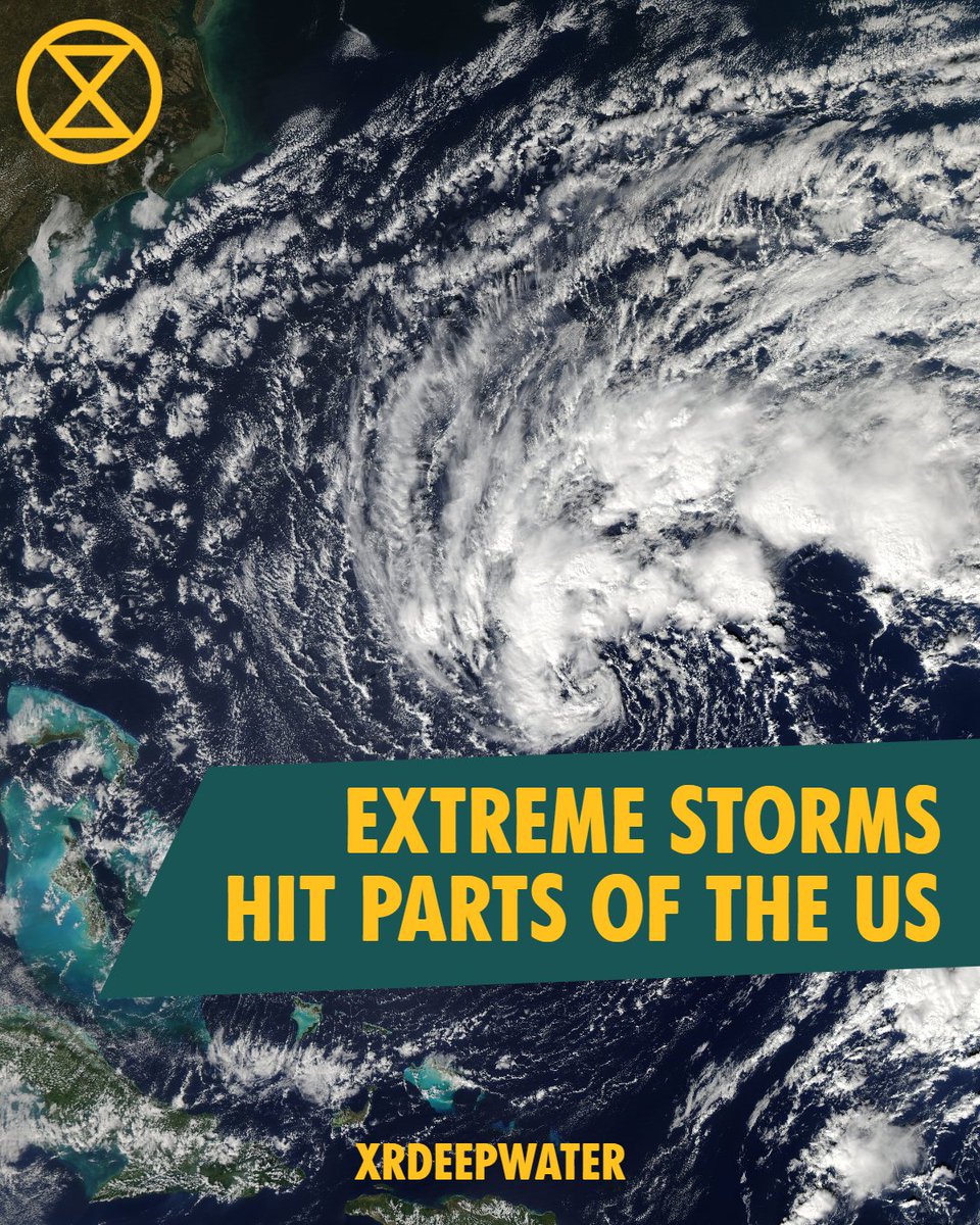 Flash flooding and temperatures set to drop -42 degrees Celsius in areas of the US are creating dangerous conditions and have left hundreds of thousands without power.

The waters are rising, but so will we.🌊

#ExtinctionRebllion #ClimateAction #ClimateCrisis #ClimateEmergency
