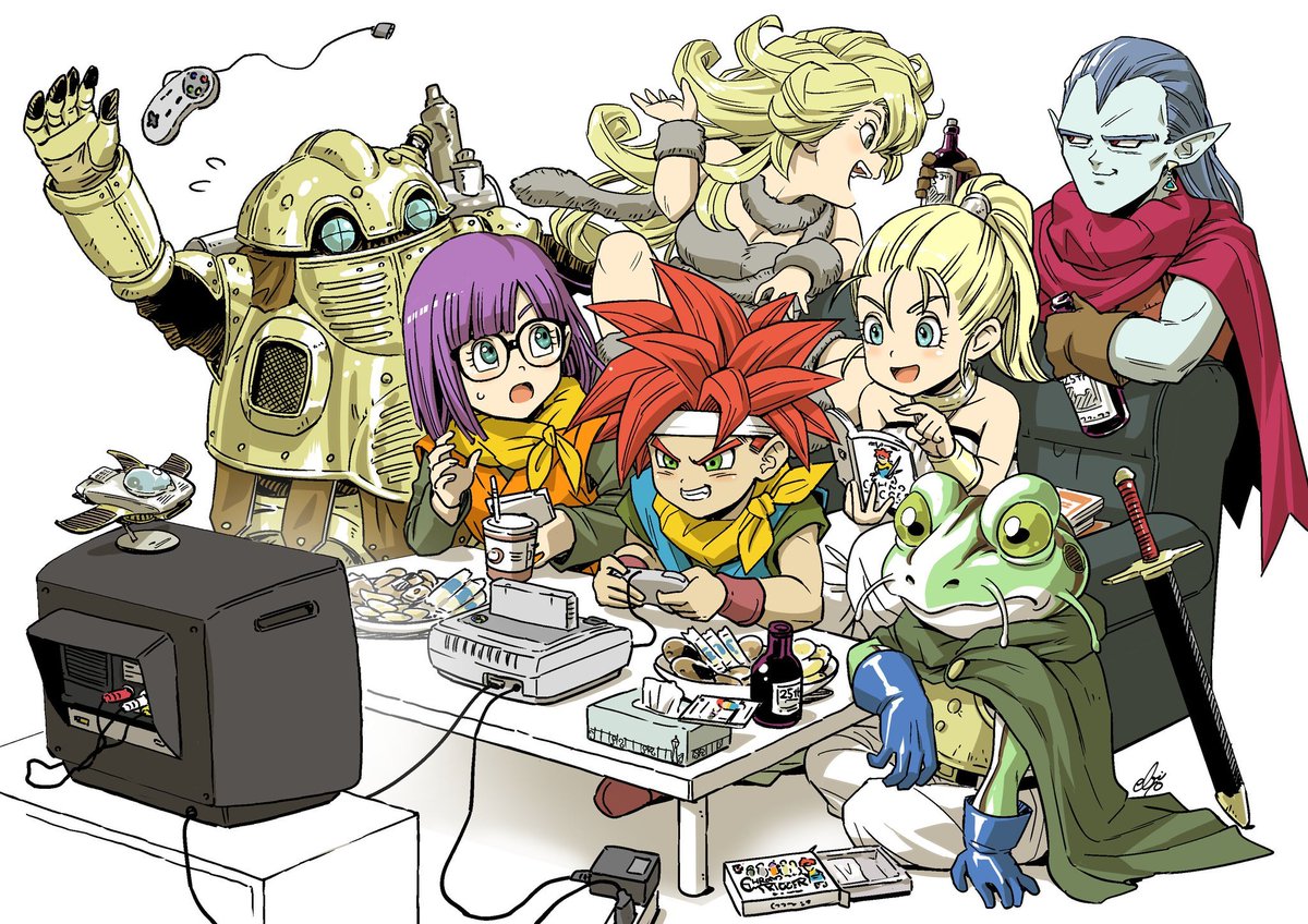 VideoArtGame's tweet photo. Fan art | Chrono Trigger

Artist: @ebi10d https://t.co/JCKlVvhRTp