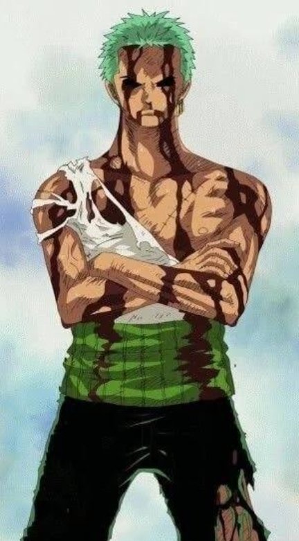 "Lelaki tidak bercerita" .... WTF long before that Zoro already did.