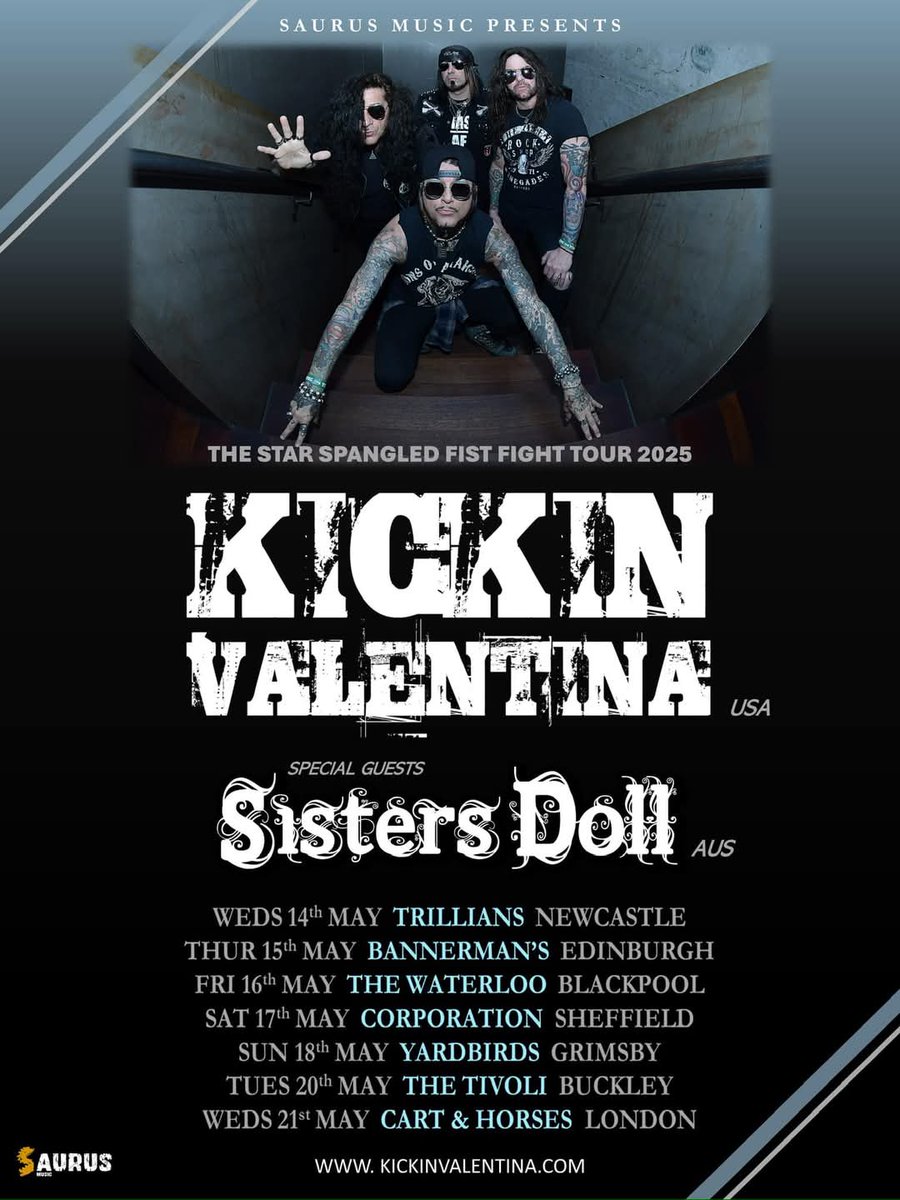 Getting closer! Get your tickets! <a href="/KickinValentina/">Kickin Valentina</a> #kvtour2025