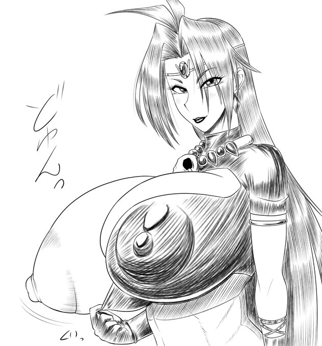 おっぱいを見せてくれるナーガ 