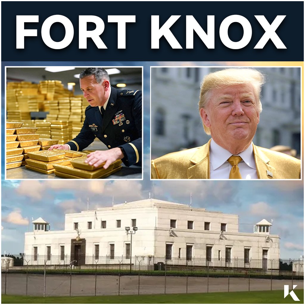 🚨フォートノックスの金の監査が近づいている? 🏦✨ 米国政府は50年以上ぶりにフォートノックスの金準備の完全な監査を実施するかもしれない！  🏆🔍 BRICS が備蓄#goldし、 #dollarが圧力を受けている中、この動きにより金価格が急騰する可能性はあるでしょうか? 🚀 金の  ...