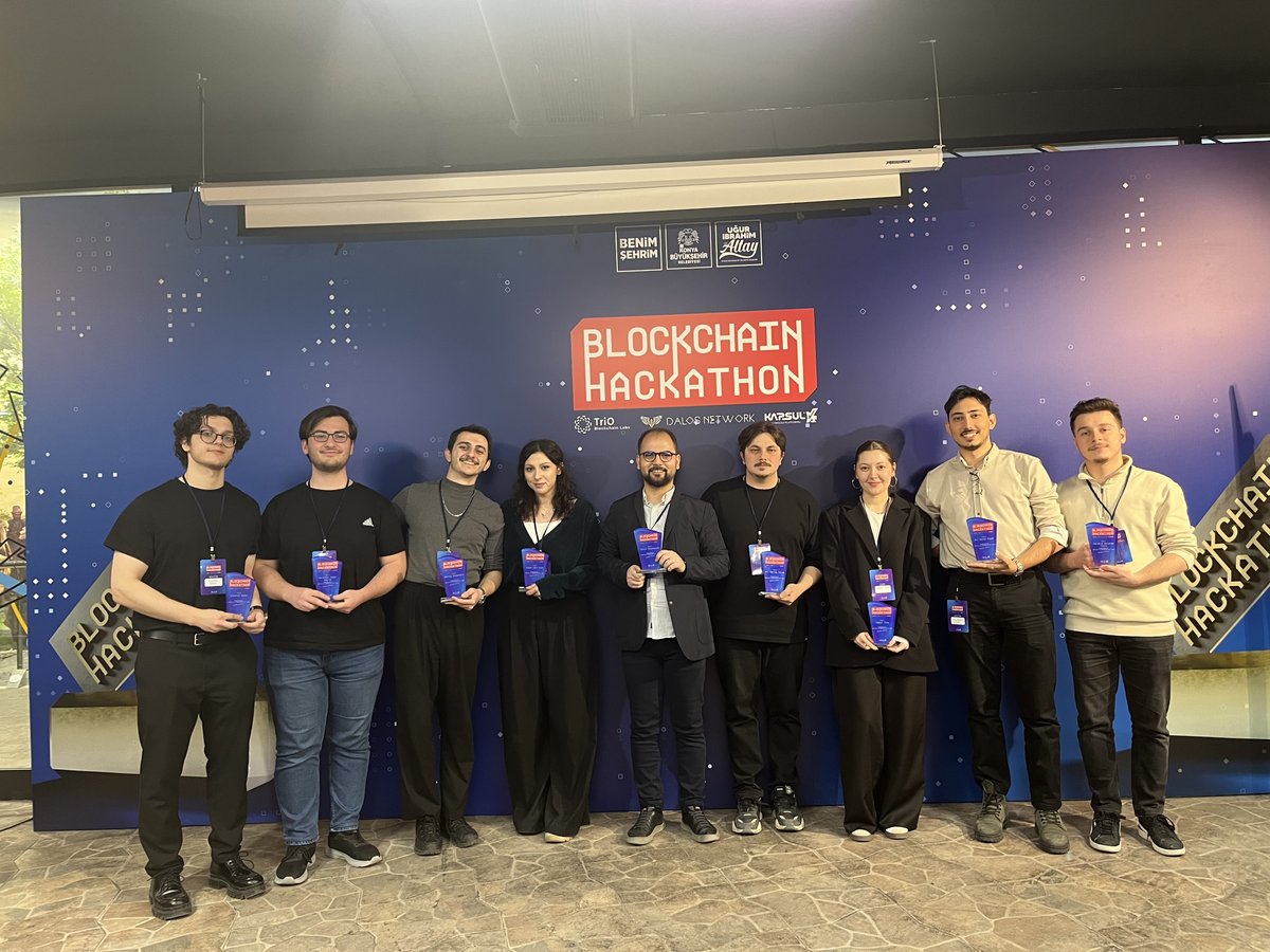 💡 Konya Blockchain Hackathon’unu Başarıyla Tamamladık!

Gerçekleştirdiğimiz Blockchain Hackathon boyunca ortaya konan yenilikçi fikirler, Web3 ekosistemine katkı sağlayacak projeler ve katılımcıların gösterdiği üstün performans bizleri fazlasıyla gururlandırdı! 🏆
