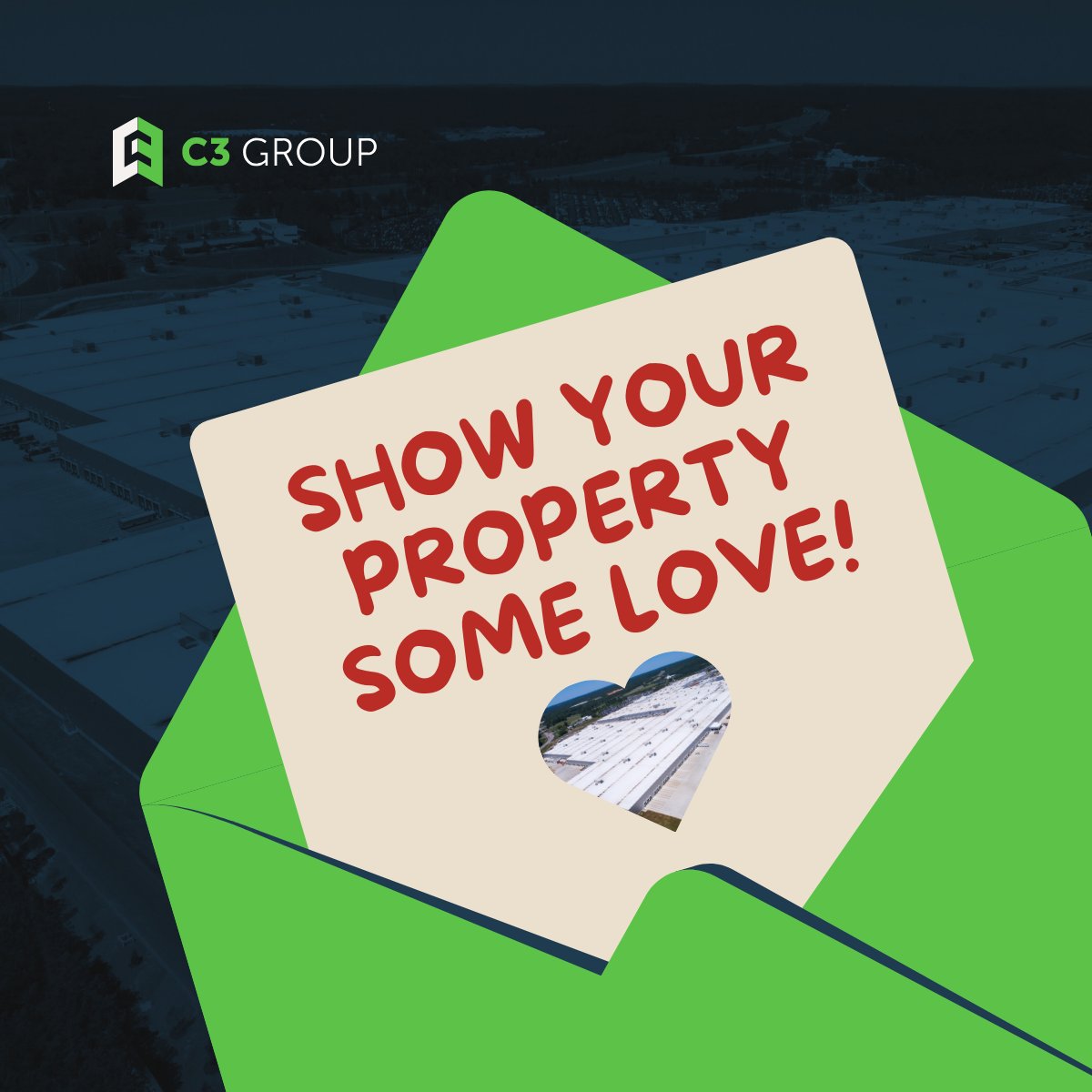 This Valentine’s Day, give your property the love it deserves.  

#CommercialClaims #C3Adjusters #InsuranceHelp
