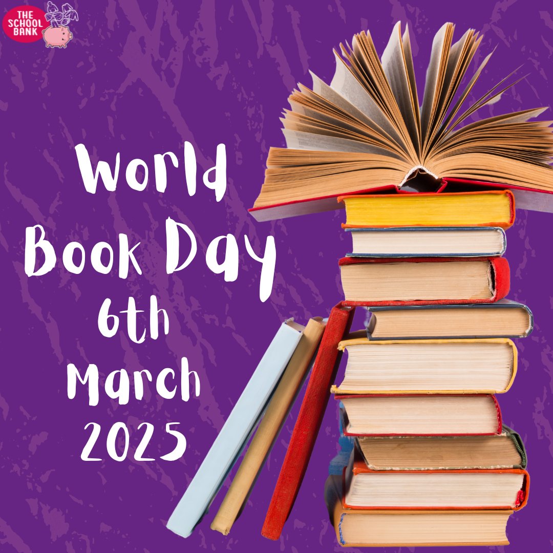 📚World Book Day is Coming Soon! We're sharing tips to help schools celebrate without adding financial pressure on families. Here are some ideas: 
DIY bookmarks, Storytelling event – P7 pupils could read to P1 pupils, Author visit, Costume swap rail and Parent reading session.📚