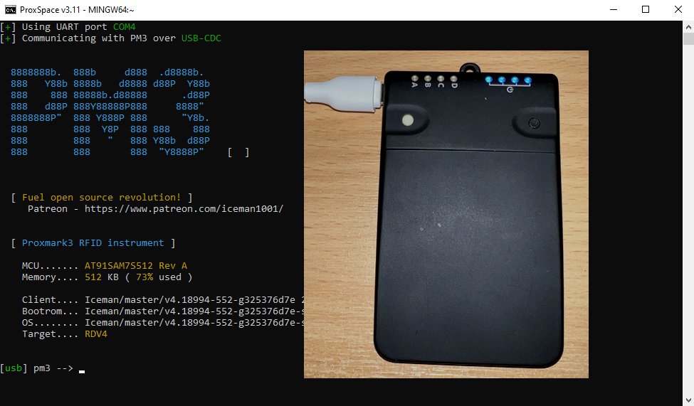 DanielRaines.com (@danielraines) on Twitter photo #Proxmark3 RDv4.01 all setup and working with <a href="/herrmann1001/">Iceman - next stop Troopers!</a> Iceman firmware.
Working in conjunction with my Paxtogeddon Reader for card/fob reading and logging, we use this device to clone the exported data.
Works like an absolute charm. 😍
#CardCloning #RFIDHacking #Proxmark3 RDv4.01 all setup and working with <a href="/herrmann1001/">Iceman - next stop Troopers!</a> Iceman firmware.
Working in conjunction with my Paxtogeddon Reader for card/fob reading and logging, we use this device to clone the exported data.
Works like an absolute charm. 😍
#CardCloning #RFIDHacking