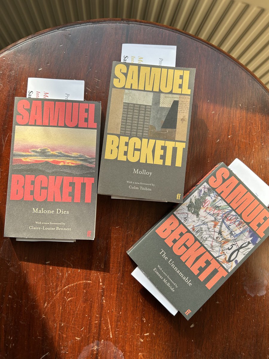 Jude Cook (@judecook_) on Twitter photo Excited to get these beauties in the post from ā¦<a href="/FaberBooks/">Faber Books</a>ā©. Reissued Becketts with new intros by Eimear McBride, Claire-Louise Bennett & Colm TóibĆn. Thank you ā¦<a href="/tara_mcevoy/">Tara McEvoy</a>ā© Excited to get these beauties in the post from ā¦<a href="/FaberBooks/">Faber Books</a>ā©. Reissued Becketts with new intros by Eimear McBride, Claire-Louise Bennett & Colm TóibĆn. Thank you ā¦<a href="/tara_mcevoy/">Tara McEvoy</a>ā©