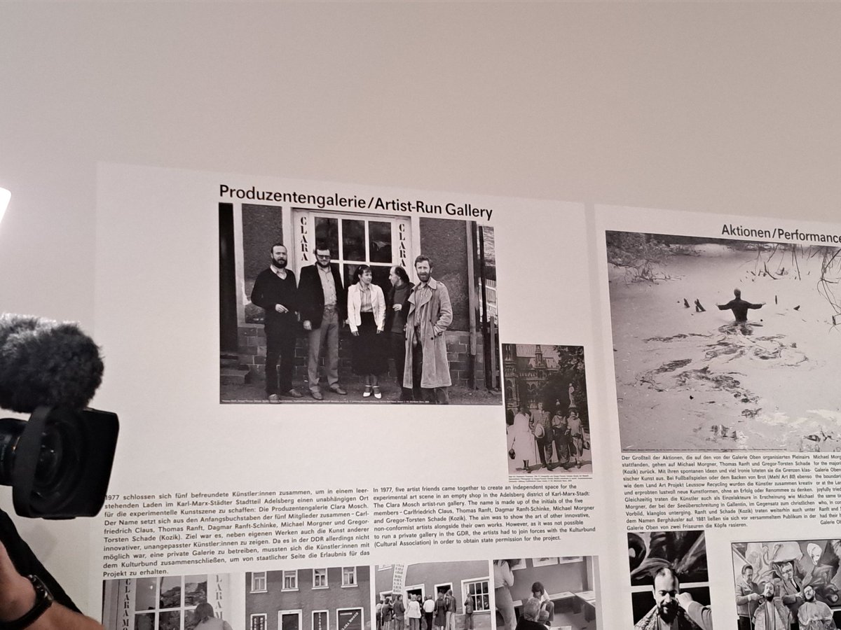 Die #Kunstsammlungen #Chemnitz zeigen Ausstellung zu freier Kunstszene in der #DDR Einige der beteiligten Künstlerinnen und Künstler haben sie sich schon angeschaut.