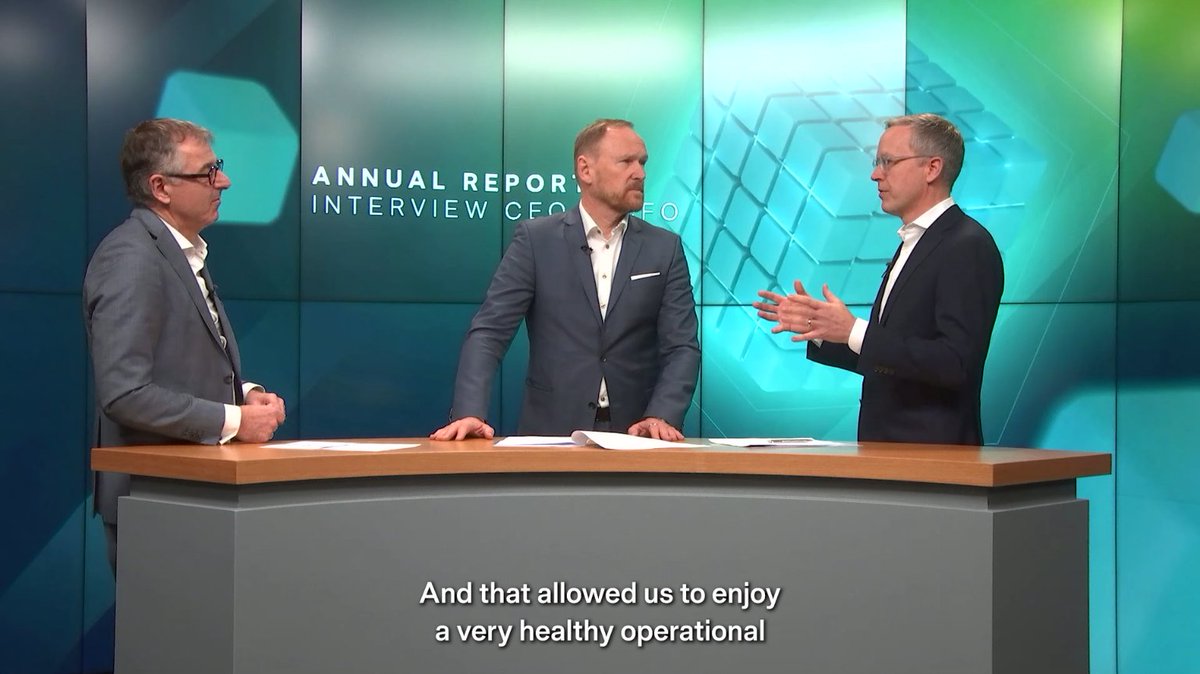 In 2024, we increased our profitability with an EBIT of CHF 227 million. Our equity ratio improved to 52.8%, and we further strengthened our financial stability with improved cash flow and increased liquidity. Watch the interview with our CEO and CFO: youtube.com/watch?v=ao3Uij…