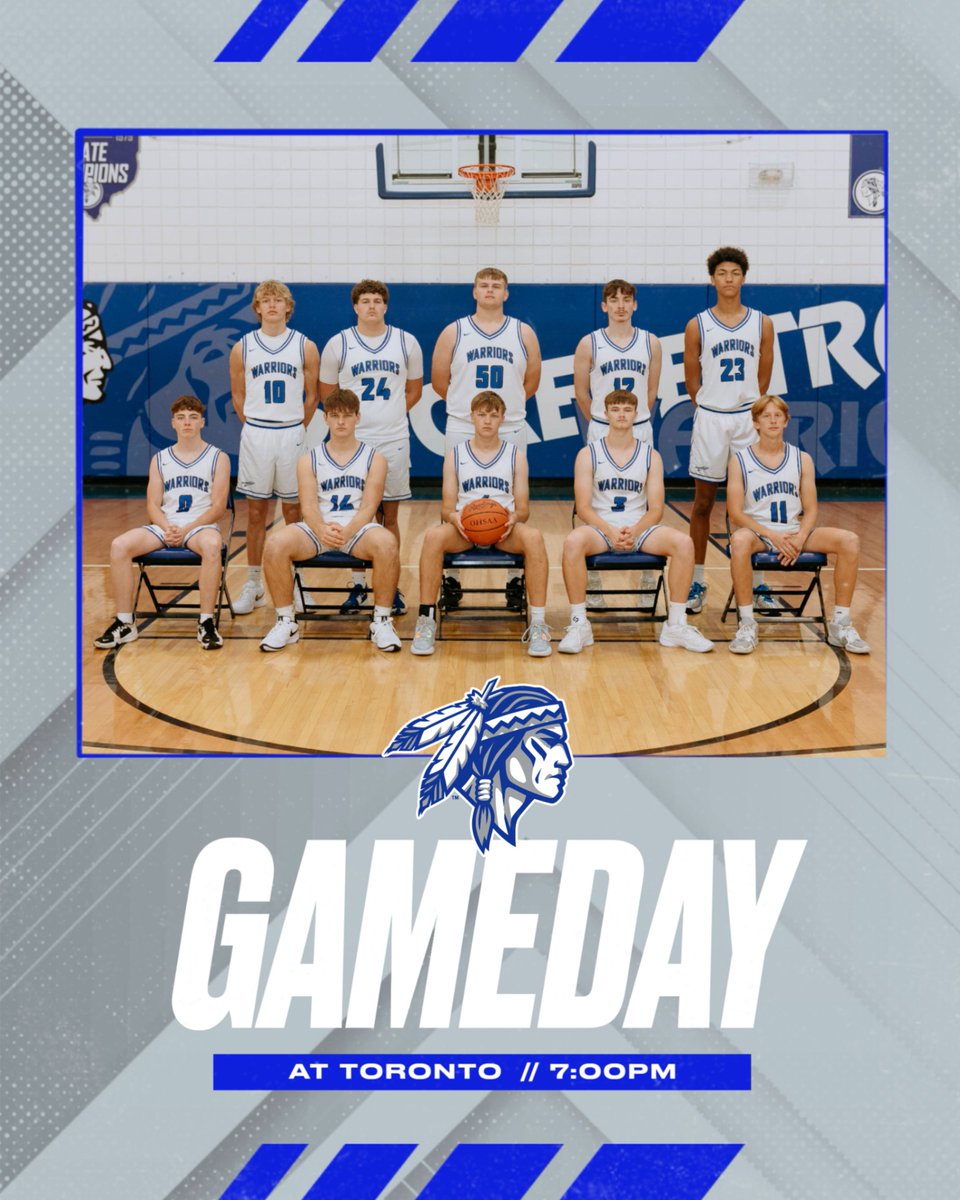 BTHighWarriors's tweet photo. The Warriors start the tournament at Toronto to battle the Red Knights. Start time is 7pm. Tickets will be sold at the gate or online at https://t.co/bUHX3cIyP6 Prices are $8 for adults and $5 for students. Good Luck Warriors!!
#WarriorPride https://t.co/5KPwvPio26