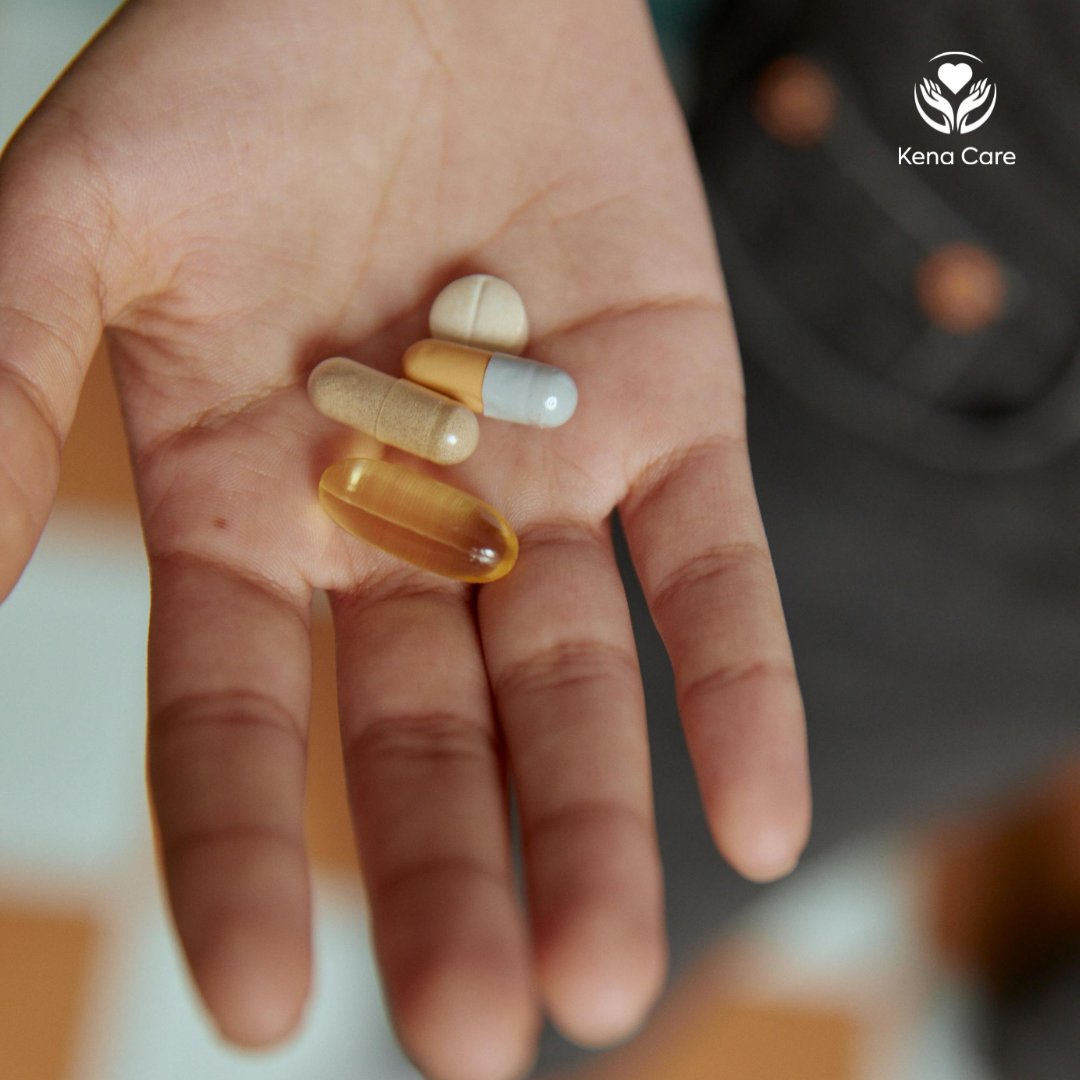 KenaCare's tweet photo. Medication Safety Matters!  

✔️ Store properly – Keep meds in a cool, dry place
✔️ Stick to a schedule 
✔️ Check expiration dates – Dispose of old or unused medications.  
✔️ Consult a professional 

 #KenaCare #MedicationSafety #SeniorCare #HealthFirst https://t.co/MDUEXcixq7