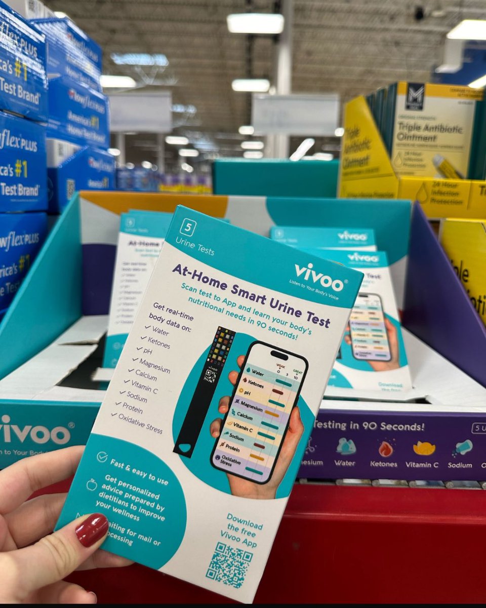 Spotted out in the open; Vivoo at Sam’s Club! 😍
Our customers have been sharing the cutest photos of Vivoo at Sam’s Club, and we can’t get enough!
Seeing our wellness strips on the shelves—and in your hands—reminds us why we do what we do. ✨💪
Thank you for making proactive