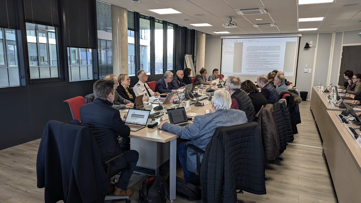 Session du Conseil d'Administration ce matin avec le vote du débat d'orientation budgétaire 2025